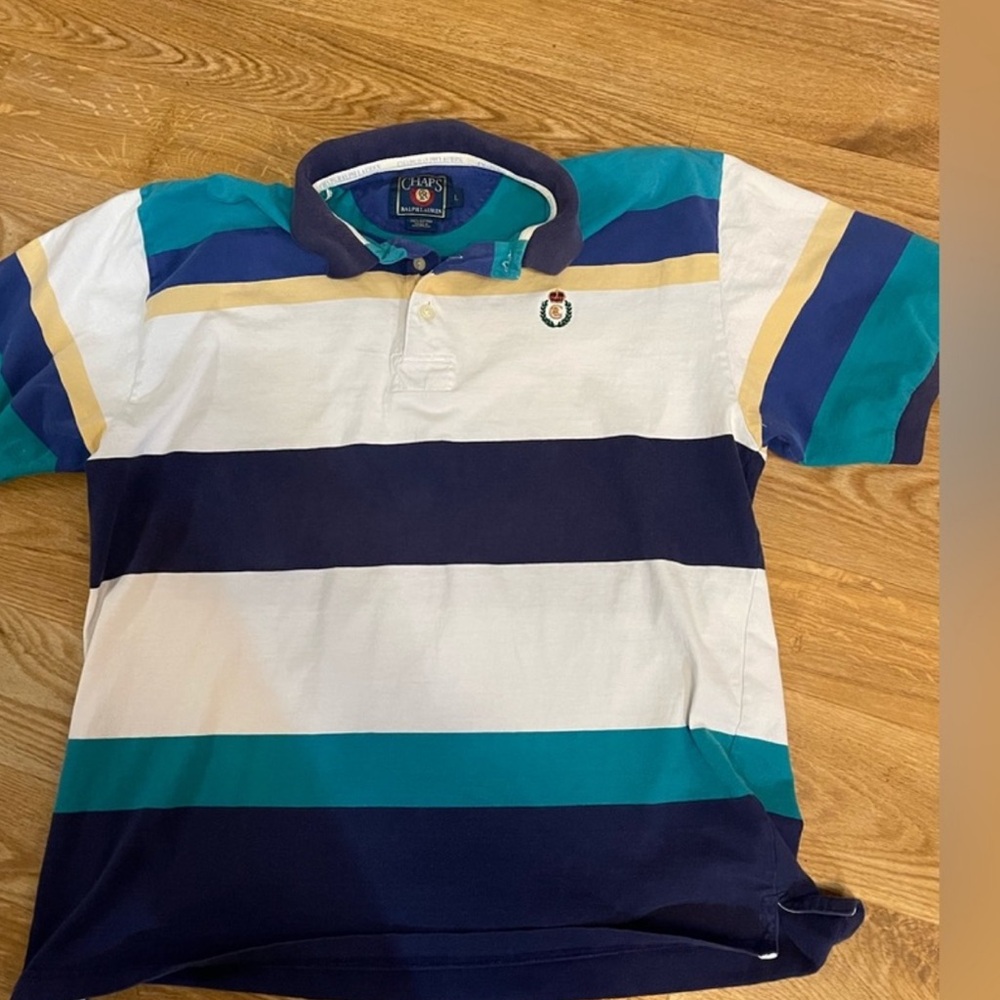Men’s Chaps  Ralph Lauren Polo Shirt. Size L. - Picture 2 of 5